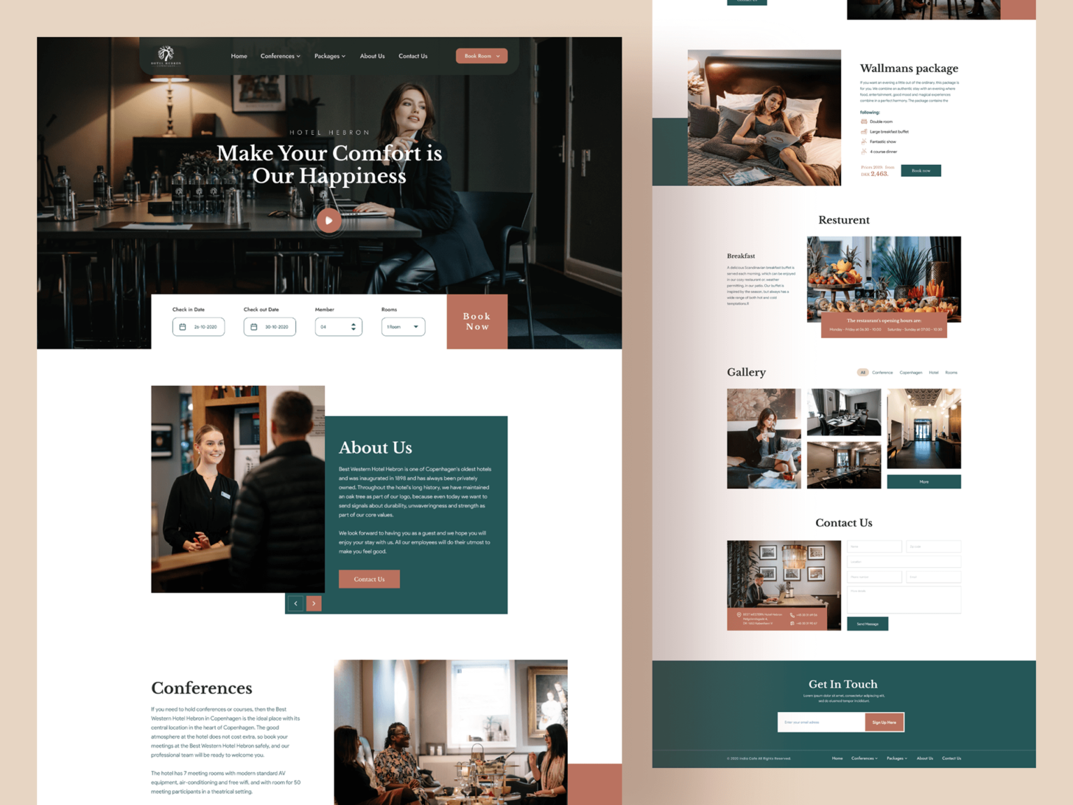 Hotel Booking Ultimate Website – WordPress