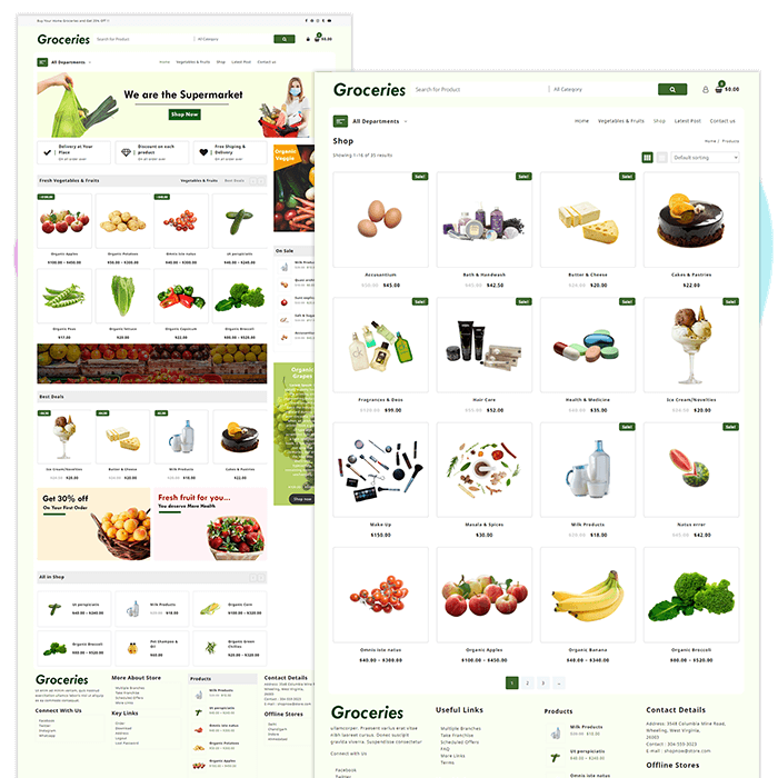Shop E-Commerce Website – Laravel